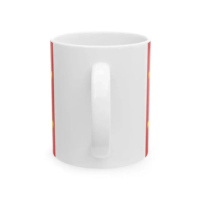 Flag of Prato (Italy) White Coffee Mug - Go Mug Yourself