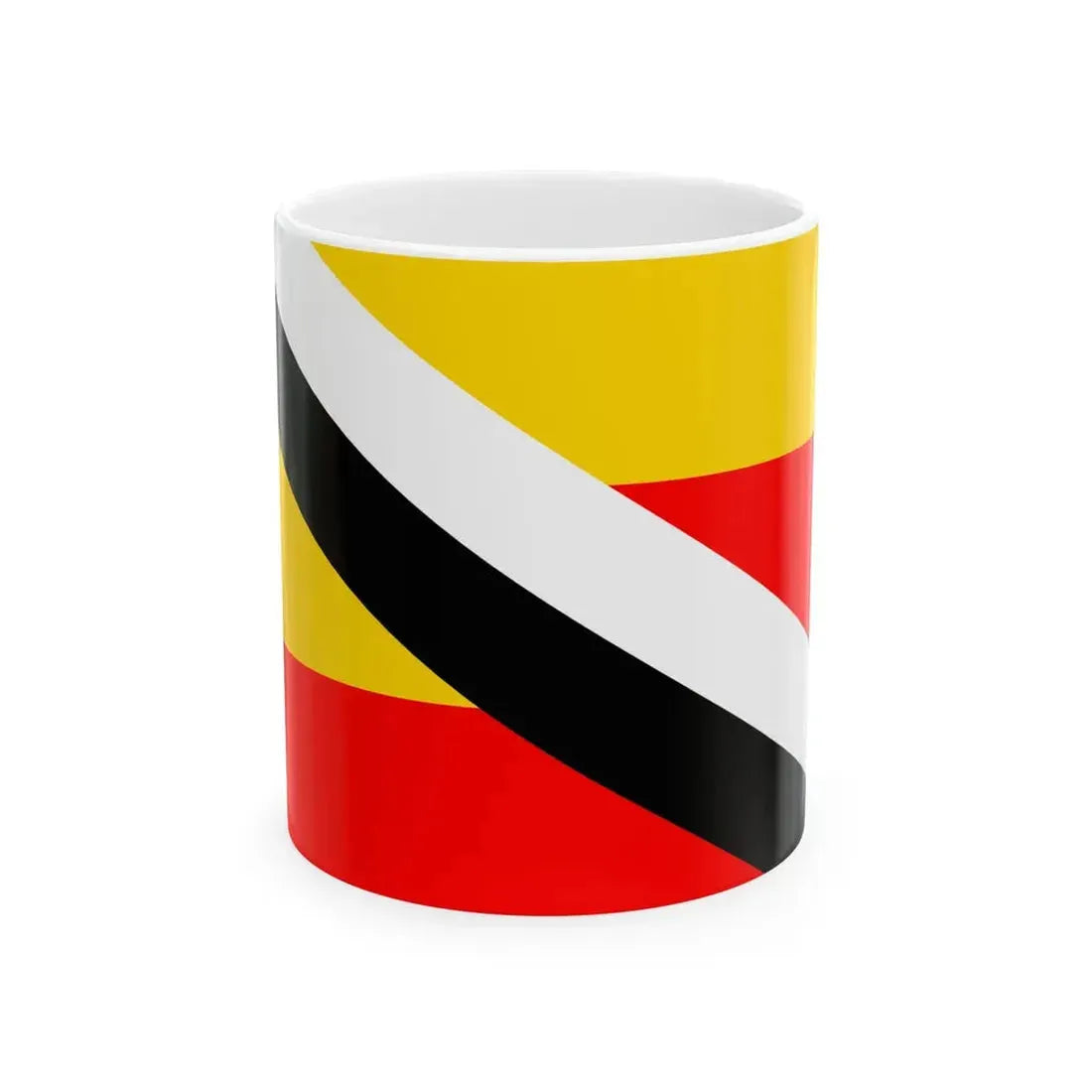 Flag of Predni Kopanina (Czech Republic) White Coffee Mug 11oz - Go Mug Yourself