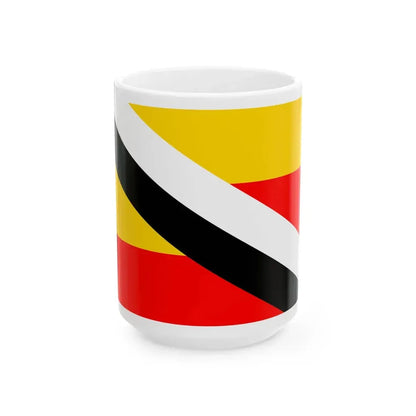 Flag of Predni Kopanina (Czech Republic) White Coffee Mug 15oz - Go Mug Yourself