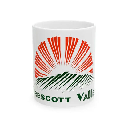 Flag of Prescott Valley Arizona (United States) White Coffee Mug 11oz - Go Mug Yourself