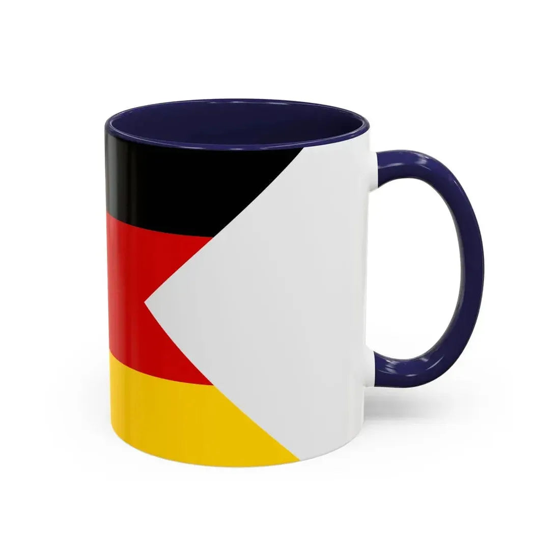 Flag of President of Deutsche Bundespost Germany - Accent Coffee Mug - Go Mug Yourself