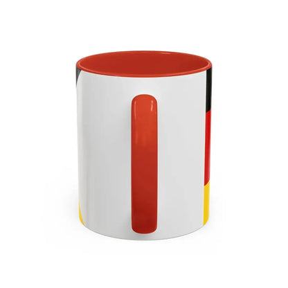 Flag of President of Deutsche Bundespost Germany - Accent Coffee Mug - Go Mug Yourself