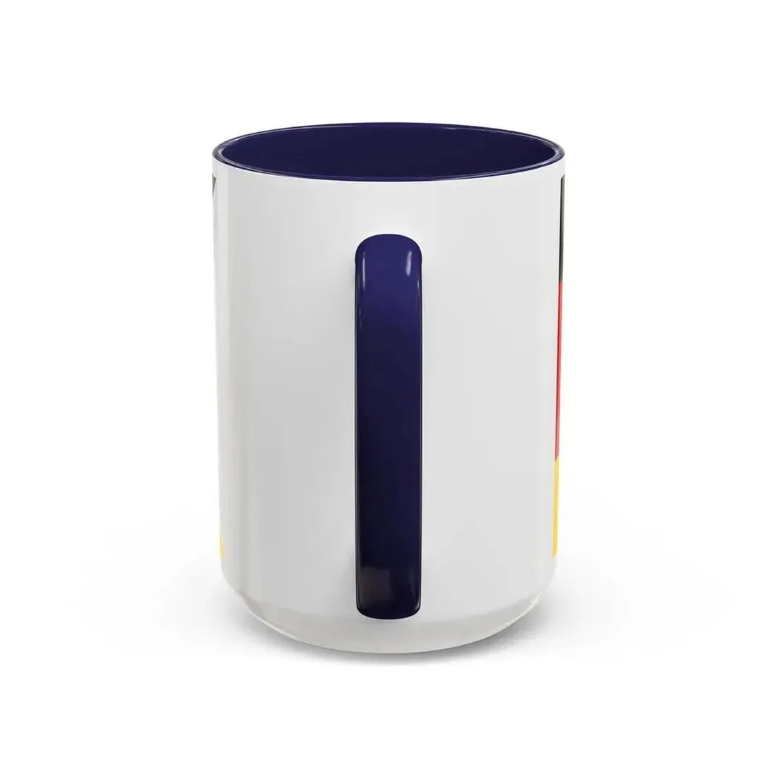 Flag of President of Deutsche Bundespost Germany - Accent Coffee Mug - Go Mug Yourself