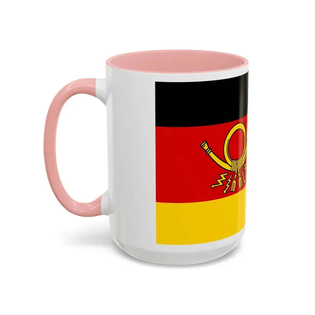 Flag of President of Deutsche Bundespost Germany - Accent Coffee Mug - Go Mug Yourself