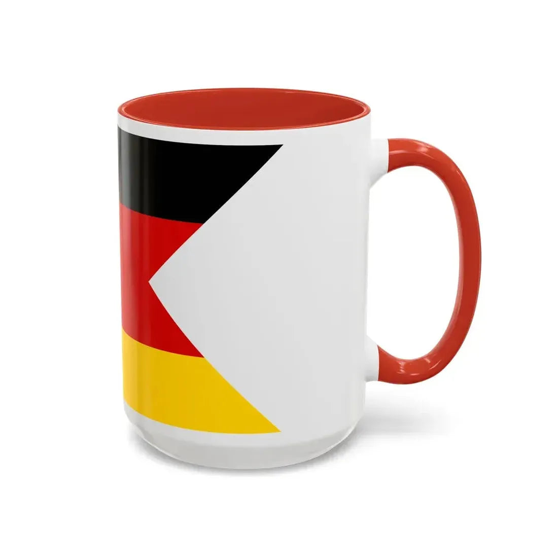 Flag of President of Deutsche Bundespost Germany - Accent Coffee Mug - Go Mug Yourself