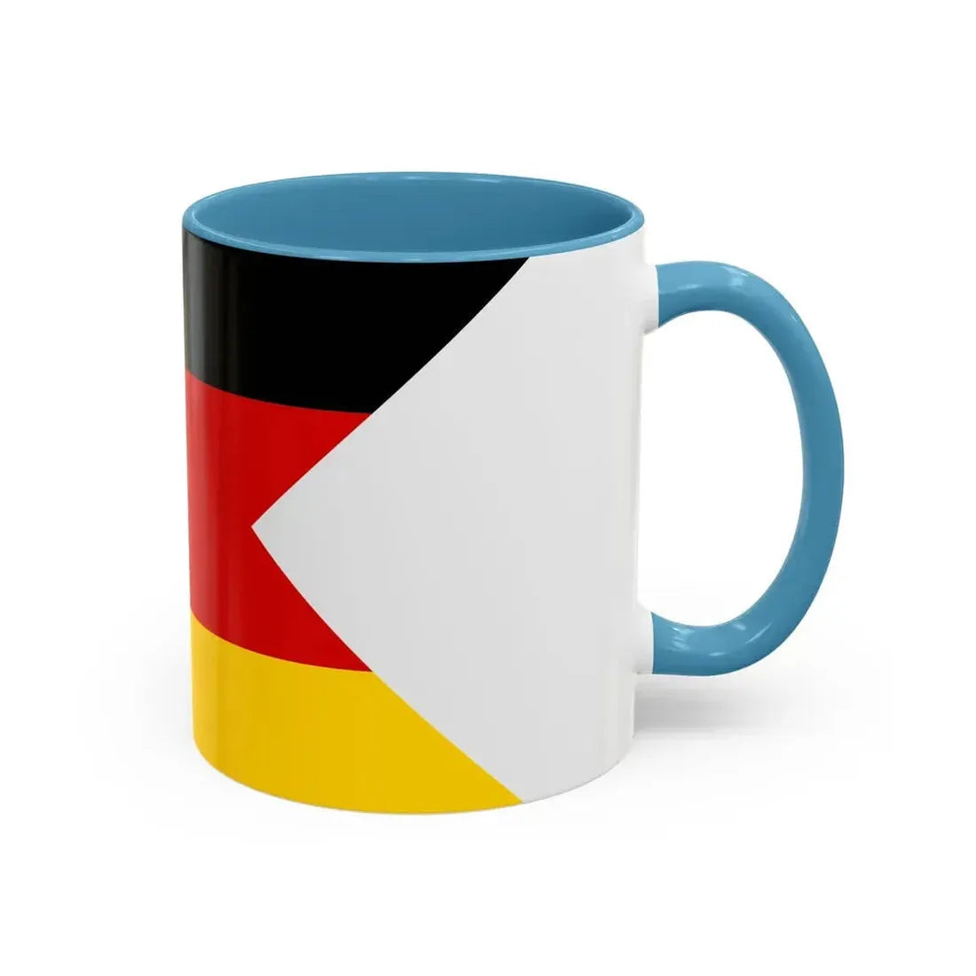 Flag of President of Deutsche Bundespost Germany - Accent Coffee Mug - Go Mug Yourself