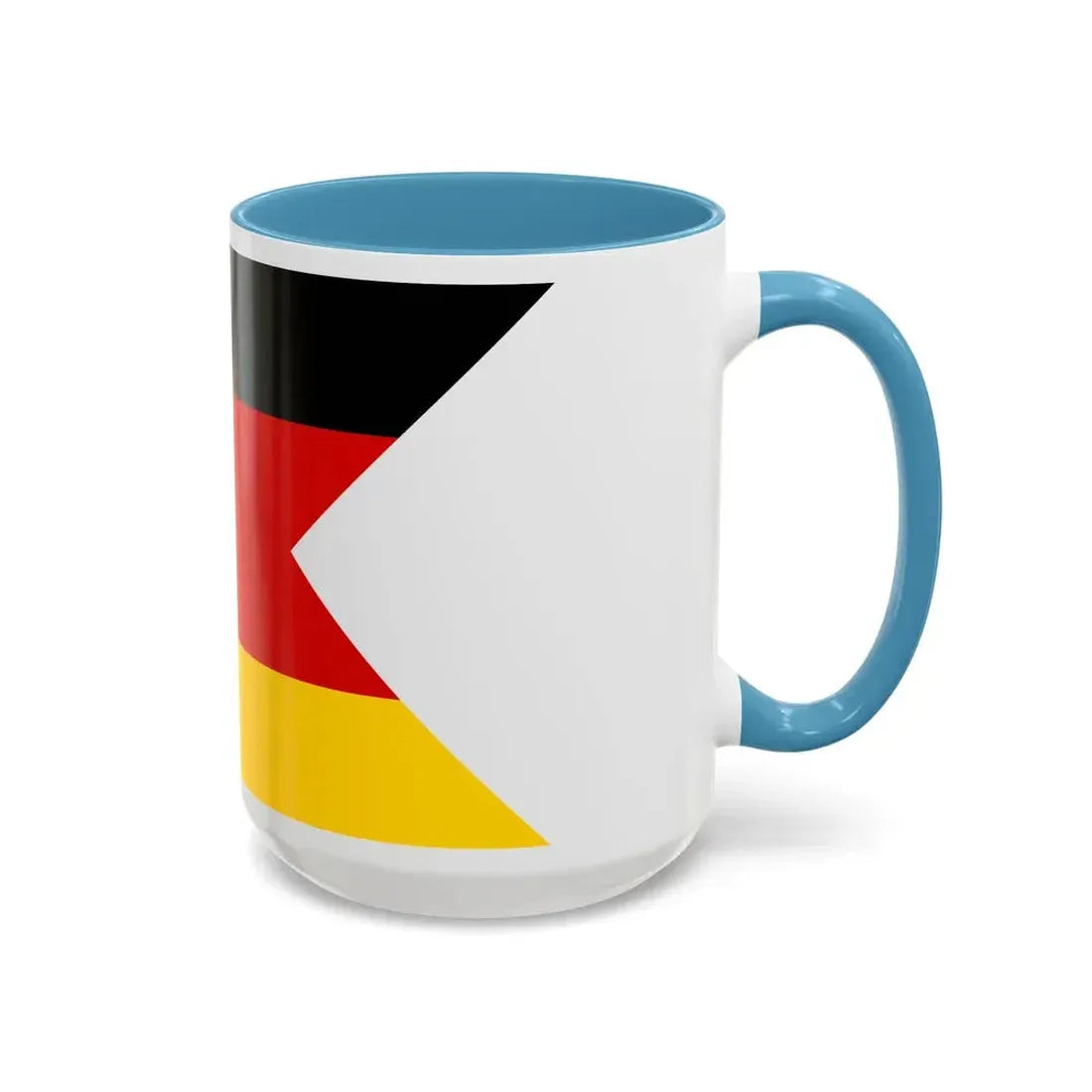 Flag of President of Deutsche Bundespost Germany - Accent Coffee Mug - Go Mug Yourself