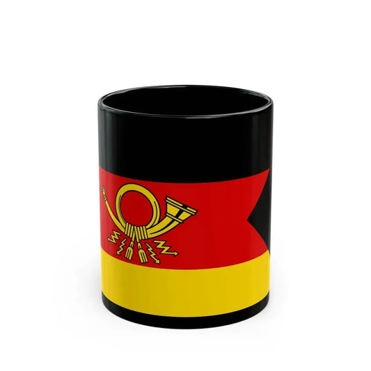Flag of President of Deutsche Bundespost Germany - Black Coffee Mug 11oz - Go Mug Yourself