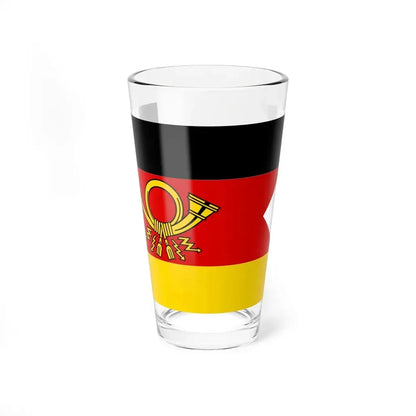 Flag of President of Deutsche Bundespost Germany - Pint Glass 16oz 16oz - Go Mug Yourself
