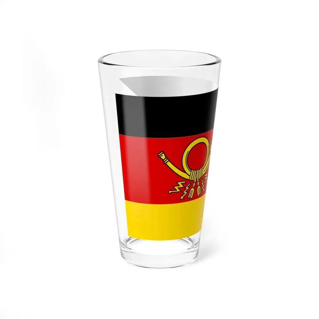 Flag of President of Deutsche Bundespost Germany - Pint Glass 16oz - Go Mug Yourself