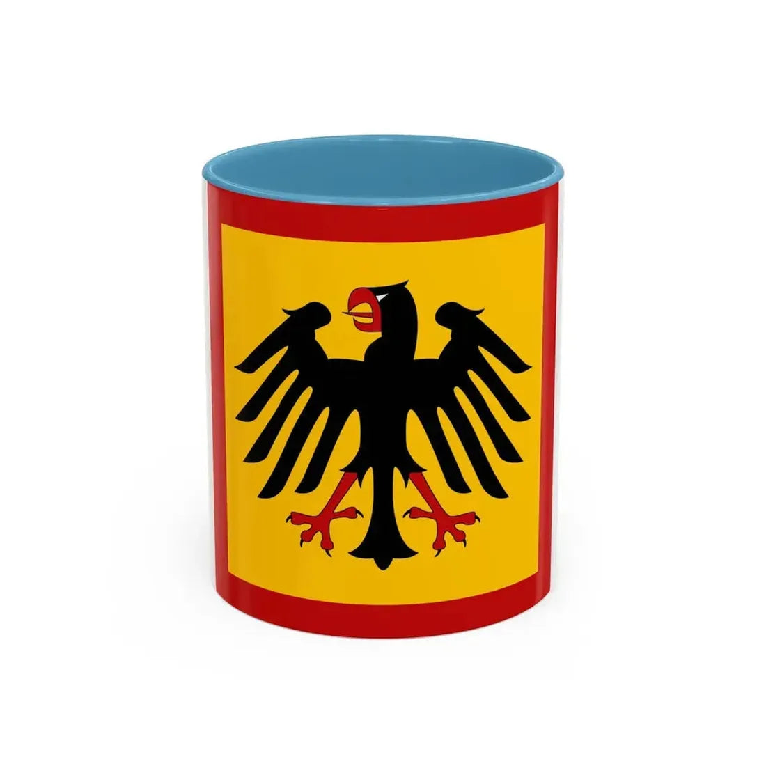 Flag of President of Germany Germany - Accent Coffee Mug 11oz Light Blue - Go Mug Yourself