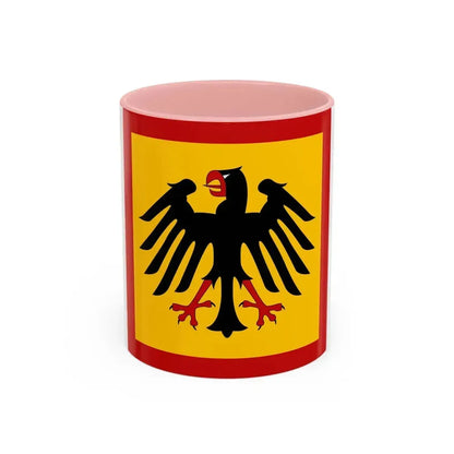 Flag of President of Germany Germany - Accent Coffee Mug 11oz Pink - Go Mug Yourself