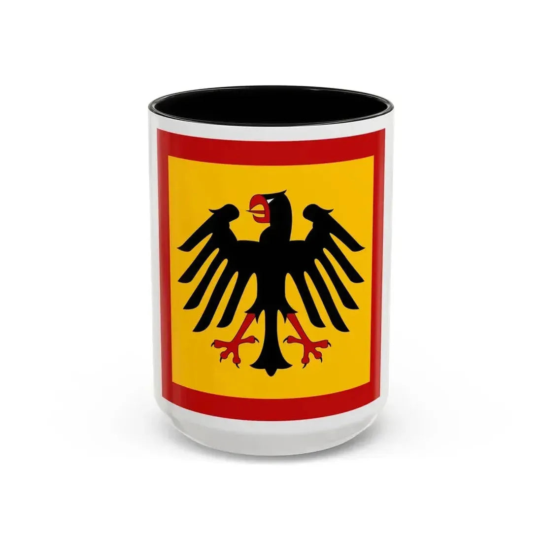 Flag of President of Germany Germany - Accent Coffee Mug 15oz Black - Go Mug Yourself