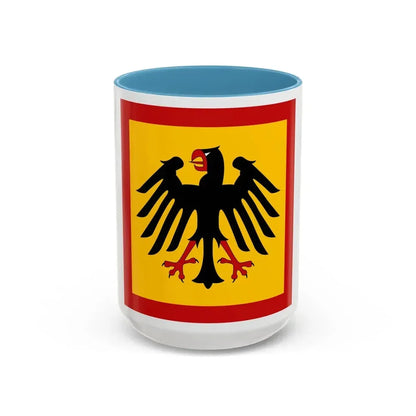Flag of President of Germany Germany - Accent Coffee Mug 15oz Light Blue - Go Mug Yourself