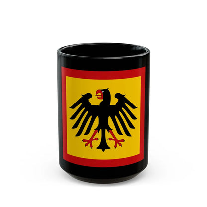 Flag of President of Germany Germany - Black Coffee Mug-15oz-Go Mug Yourself