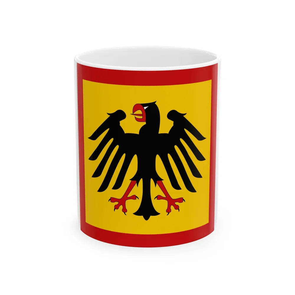 Flag of President of Germany Germany - White Coffee Mug-11oz-Go Mug Yourself