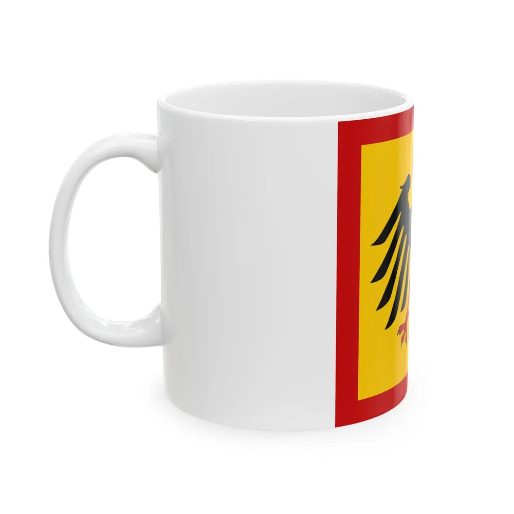 Flag of President of Germany Germany - White Coffee Mug-Go Mug Yourself