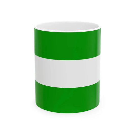 Flag of Presidente Hayes Department (Paraguay) White Coffee Mug 11oz - Go Mug Yourself