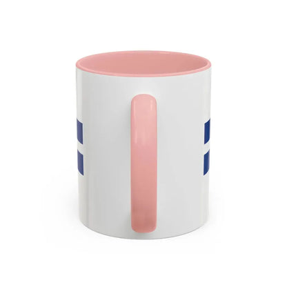 Flag of Preston UK - Accent Coffee Mug - Go Mug Yourself