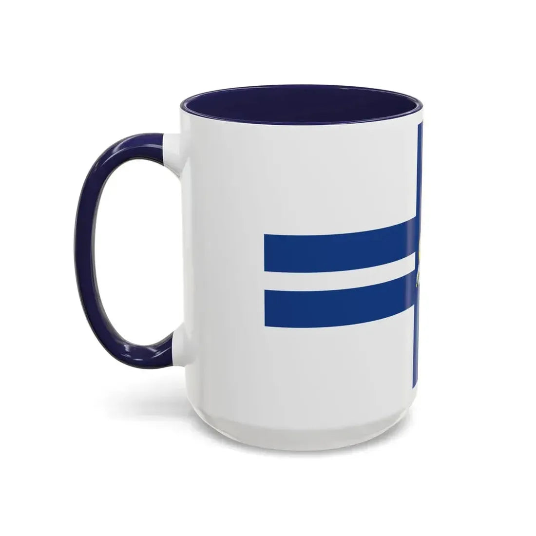 Flag of Preston UK - Accent Coffee Mug - Go Mug Yourself