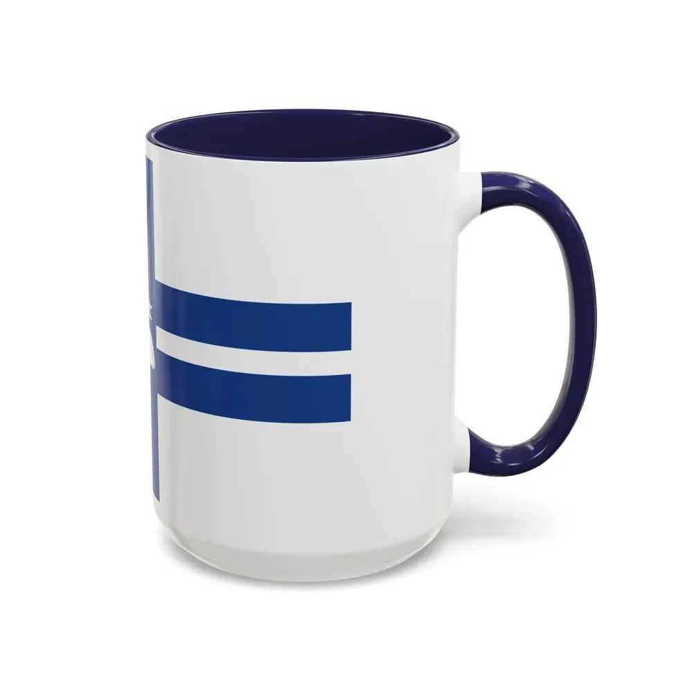 Flag of Preston UK - Accent Coffee Mug - Go Mug Yourself