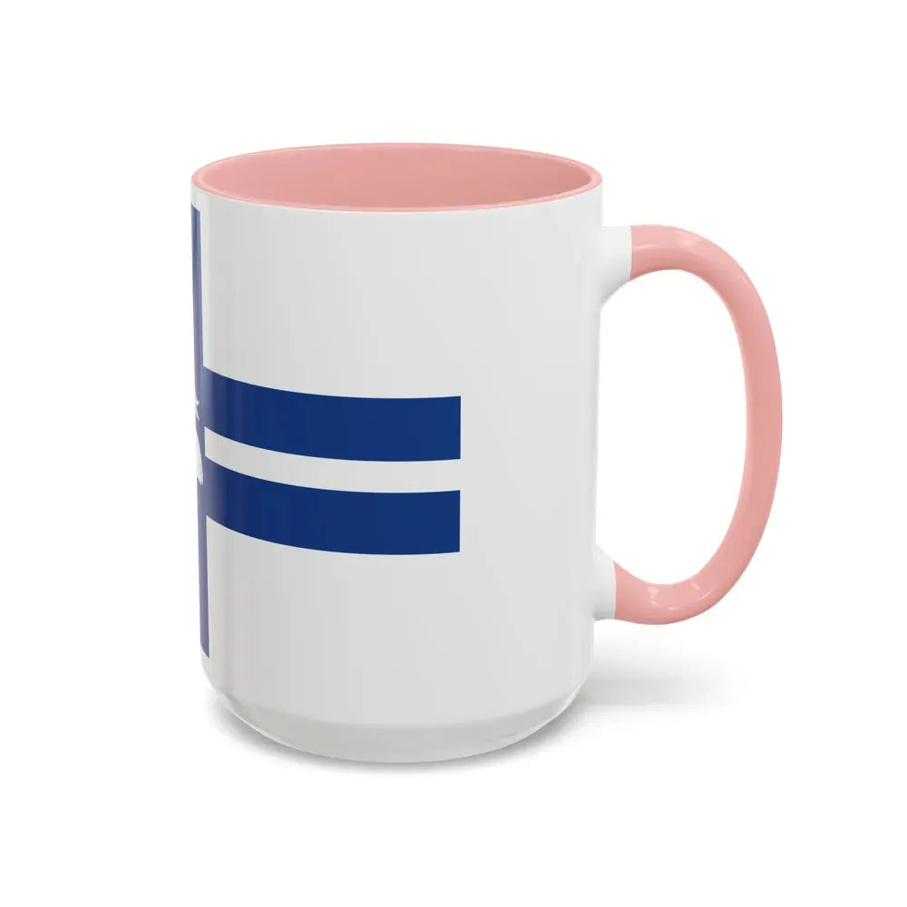 Flag of Preston UK - Accent Coffee Mug - Go Mug Yourself