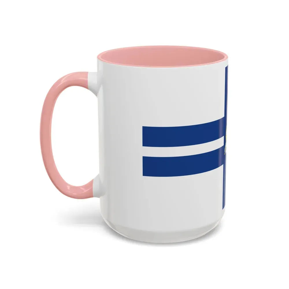 Flag of Preston UK - Accent Coffee Mug - Go Mug Yourself
