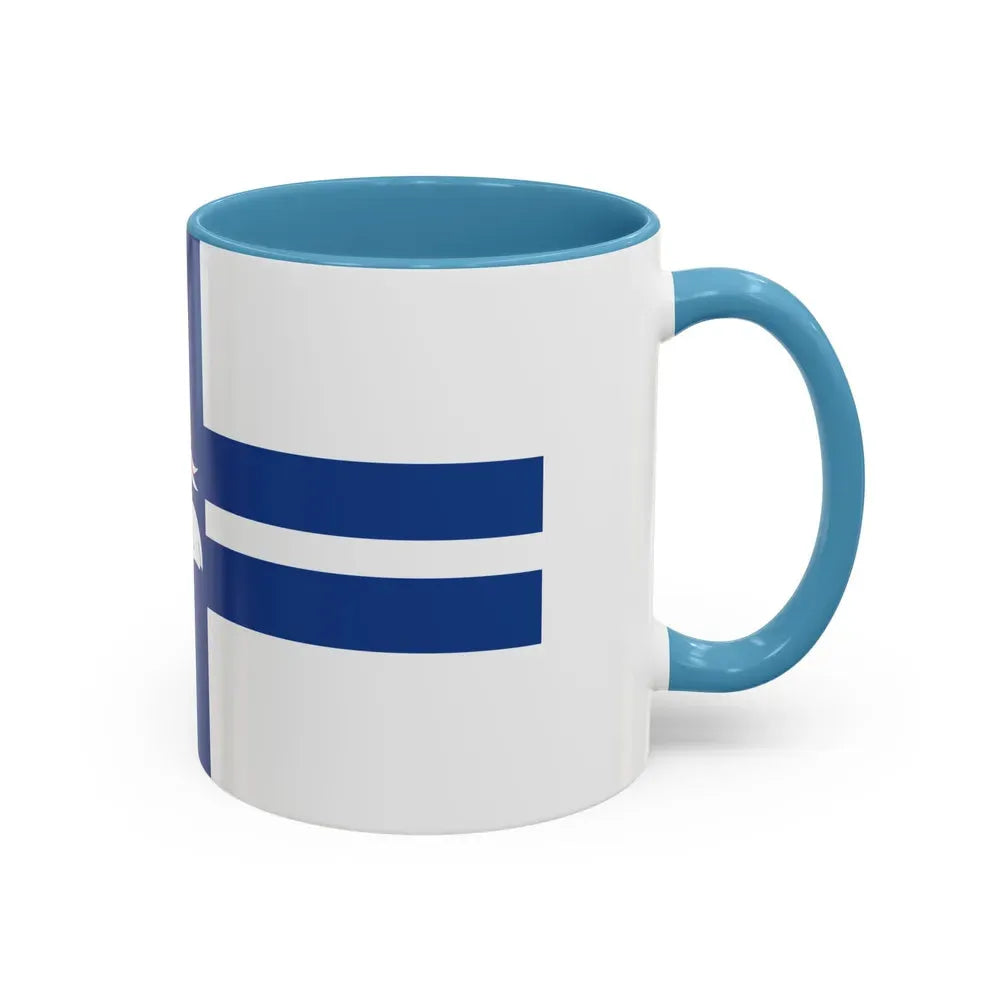 Flag of Preston UK - Accent Coffee Mug - Go Mug Yourself