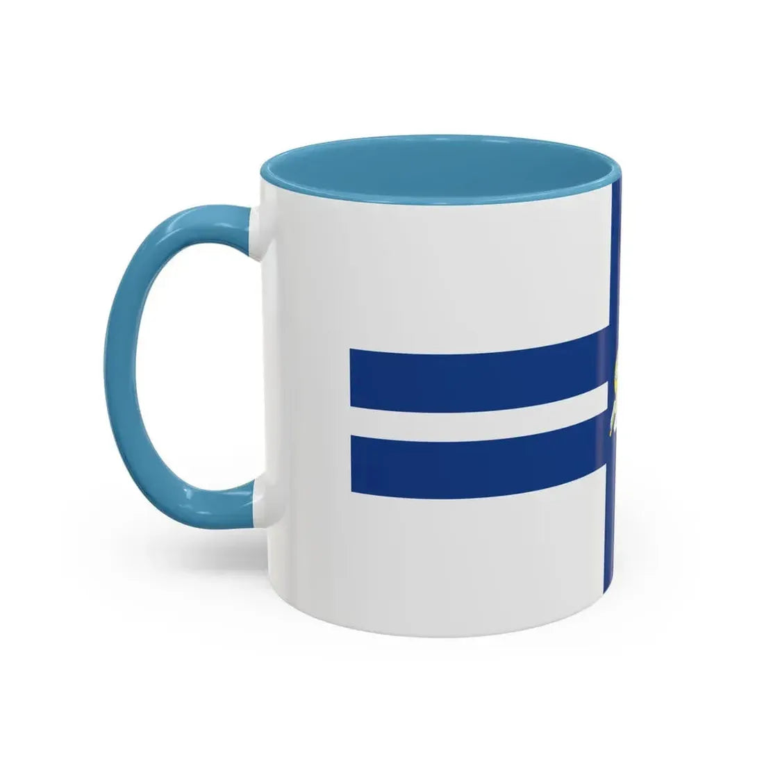 Flag of Preston UK - Accent Coffee Mug - Go Mug Yourself