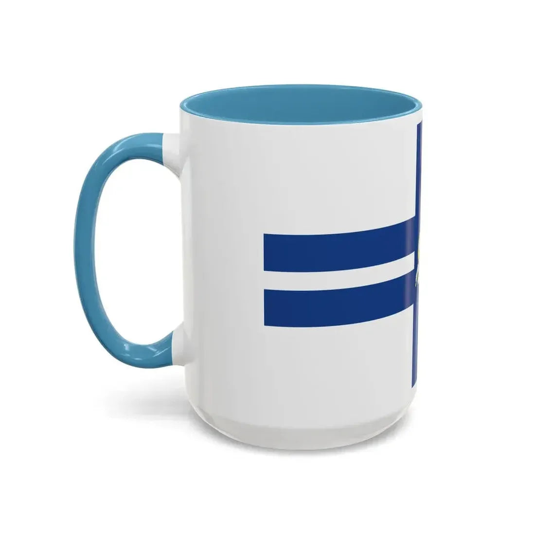 Flag of Preston UK - Accent Coffee Mug - Go Mug Yourself