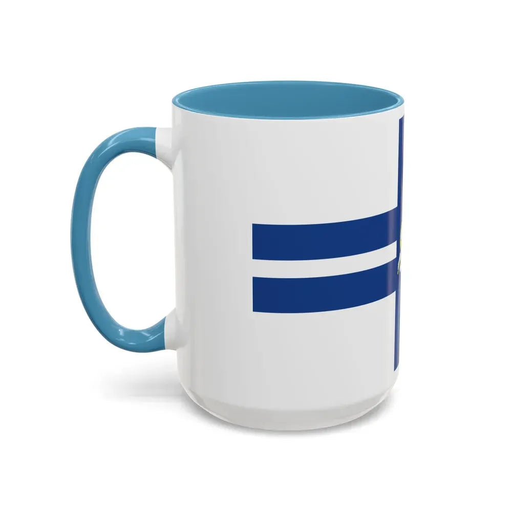 Flag of Preston UK - Accent Coffee Mug - Go Mug Yourself