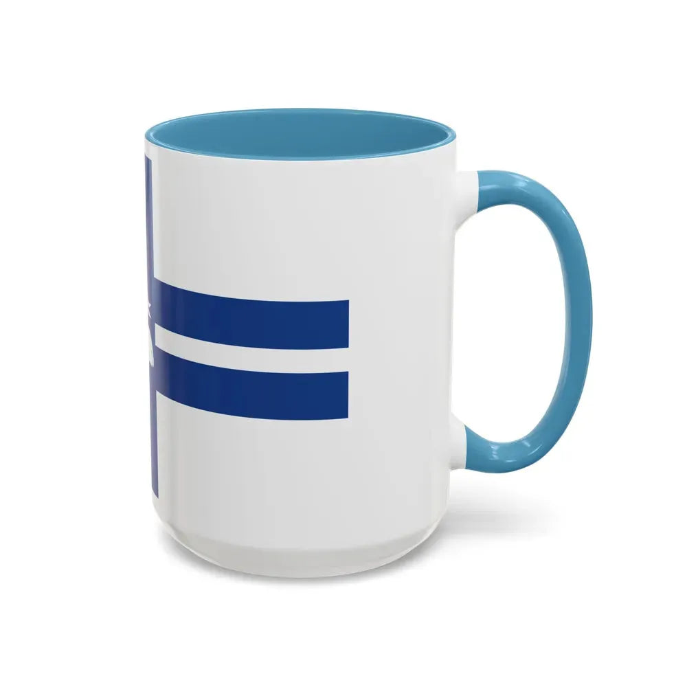Flag of Preston UK - Accent Coffee Mug - Go Mug Yourself