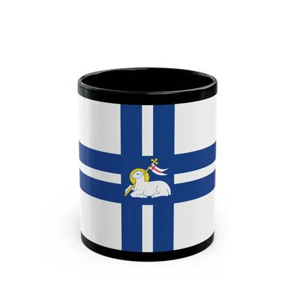 Flag of Preston UK - Black Coffee Mug 11oz - Go Mug Yourself