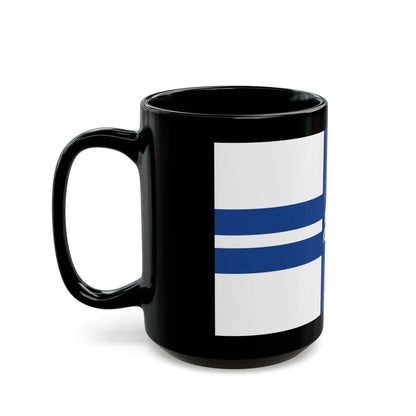 Flag of Preston UK - Black Coffee Mug-Go Mug Yourself