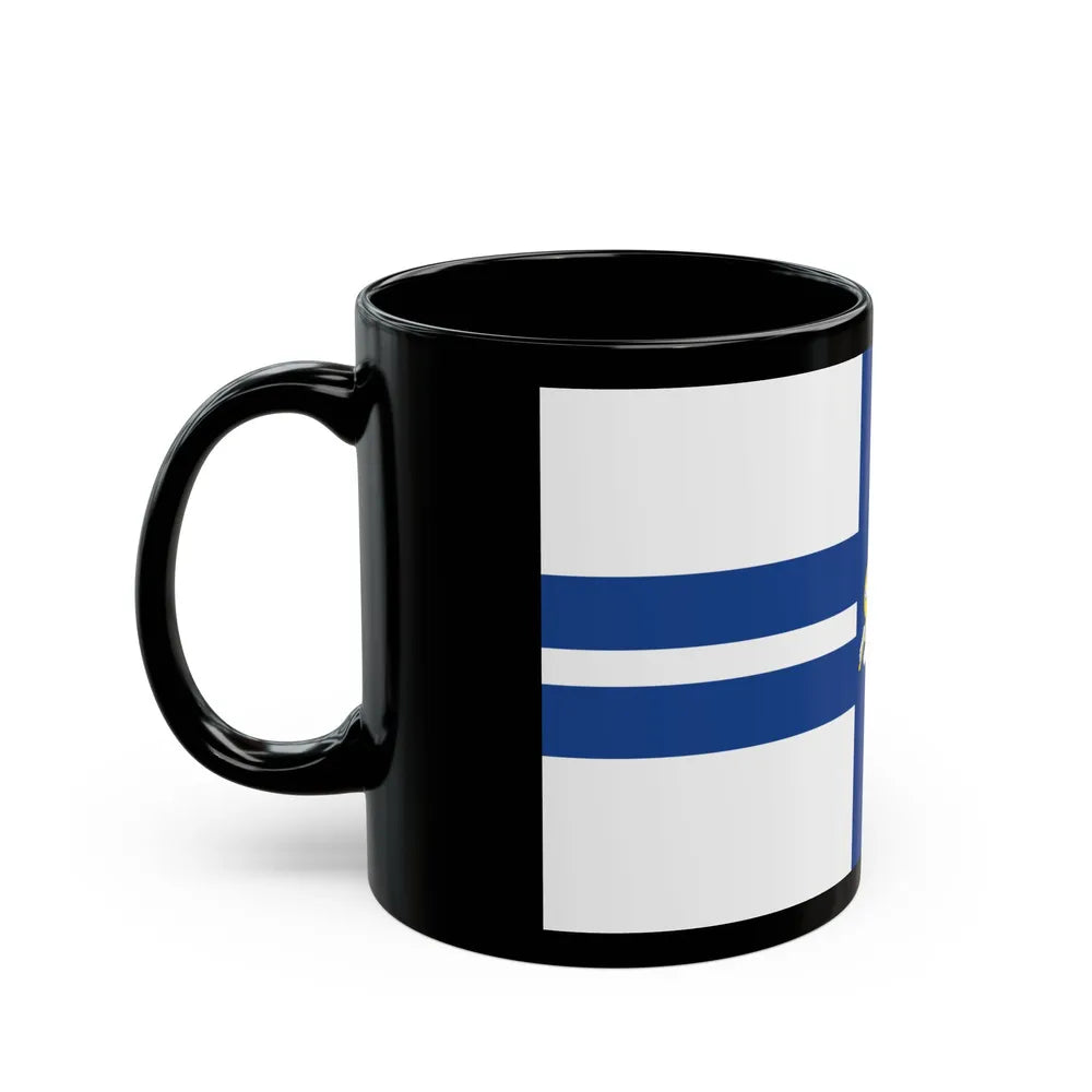 Flag of Preston UK - Black Coffee Mug-Go Mug Yourself