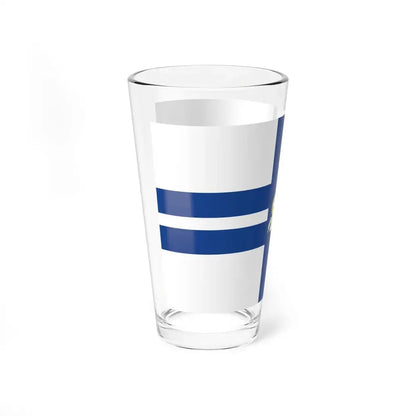 Flag of Preston UK - Pint Glass 16oz - Go Mug Yourself