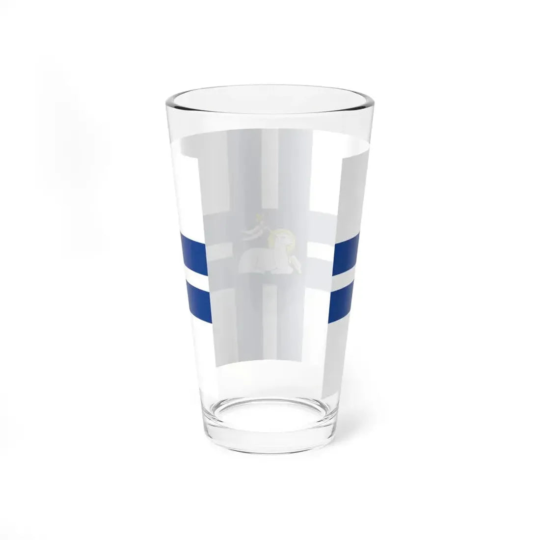Flag of Preston UK - Pint Glass 16oz - Go Mug Yourself