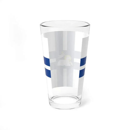 Flag of Preston UK - Pint Glass 16oz - Go Mug Yourself