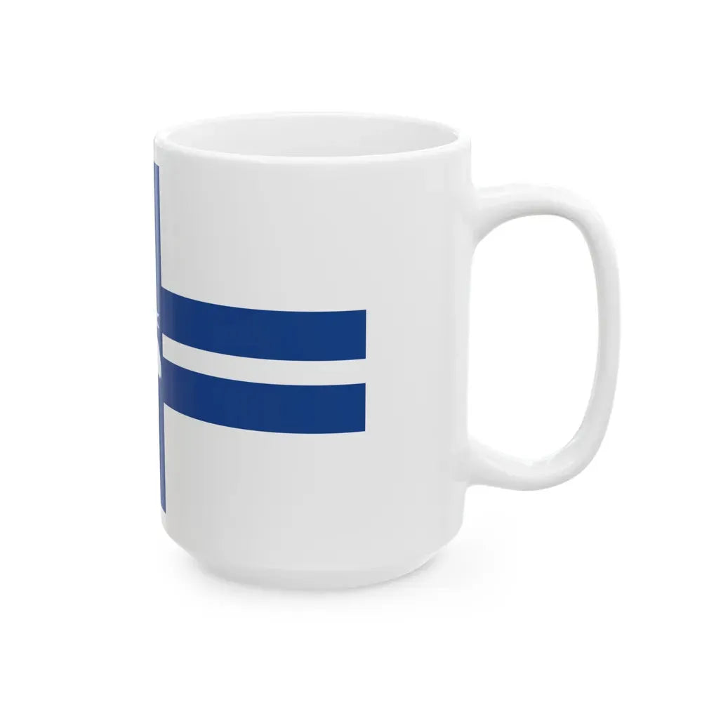 Flag of Preston UK - White Coffee Mug - Go Mug Yourself