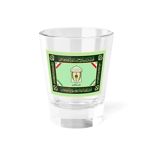 Flag of Prevention Police of Islamic Republic of Iran (Iran) Shot Glass 1.5oz 1.5oz - Go Mug Yourself