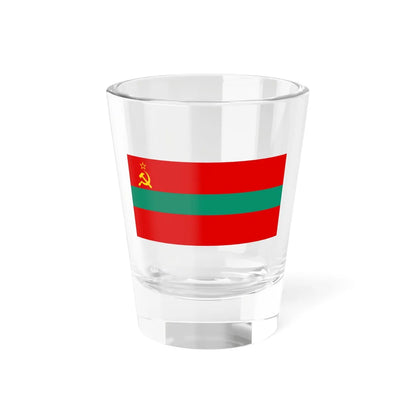 Flag of Pridnestrovie Shot Glass 1.5oz 1.5oz - Go Mug Yourself