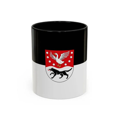Flag of Prignitz Germany - Accent Coffee Mug 11oz Black - Go Mug Yourself