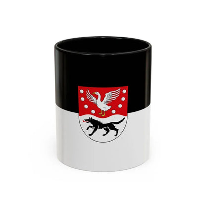Flag of Prignitz Germany - Accent Coffee Mug 11oz Black - Go Mug Yourself