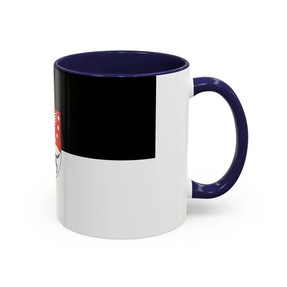 Flag of Prignitz Germany - Accent Coffee Mug - Go Mug Yourself