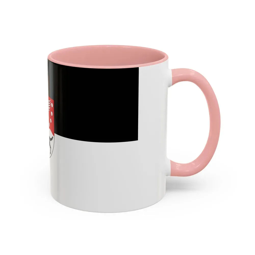 Flag of Prignitz Germany - Accent Coffee Mug - Go Mug Yourself
