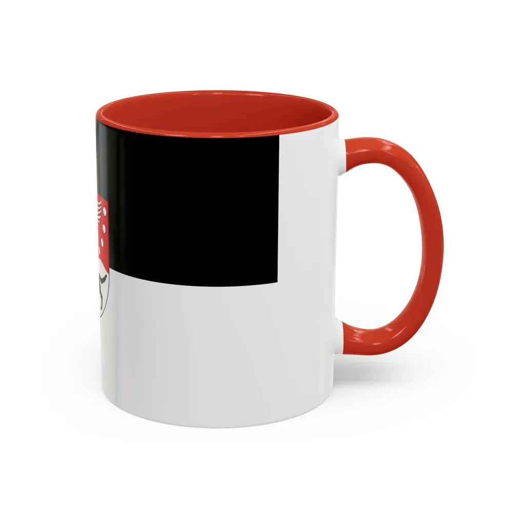 Flag of Prignitz Germany - Accent Coffee Mug - Go Mug Yourself