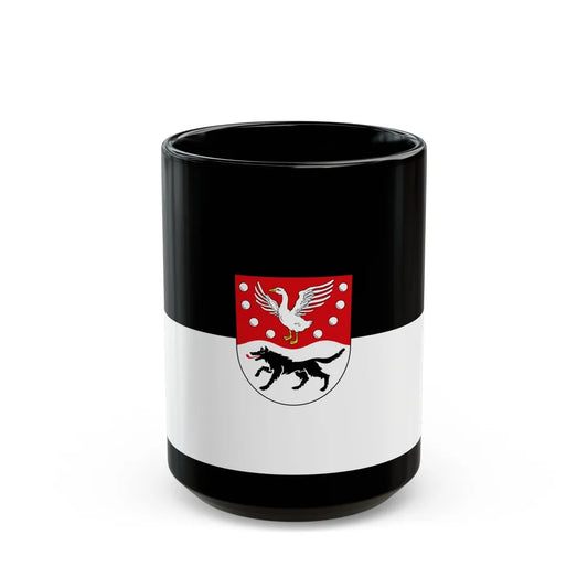 Flag of Prignitz Germany - Black Coffee Mug-15oz-Go Mug Yourself