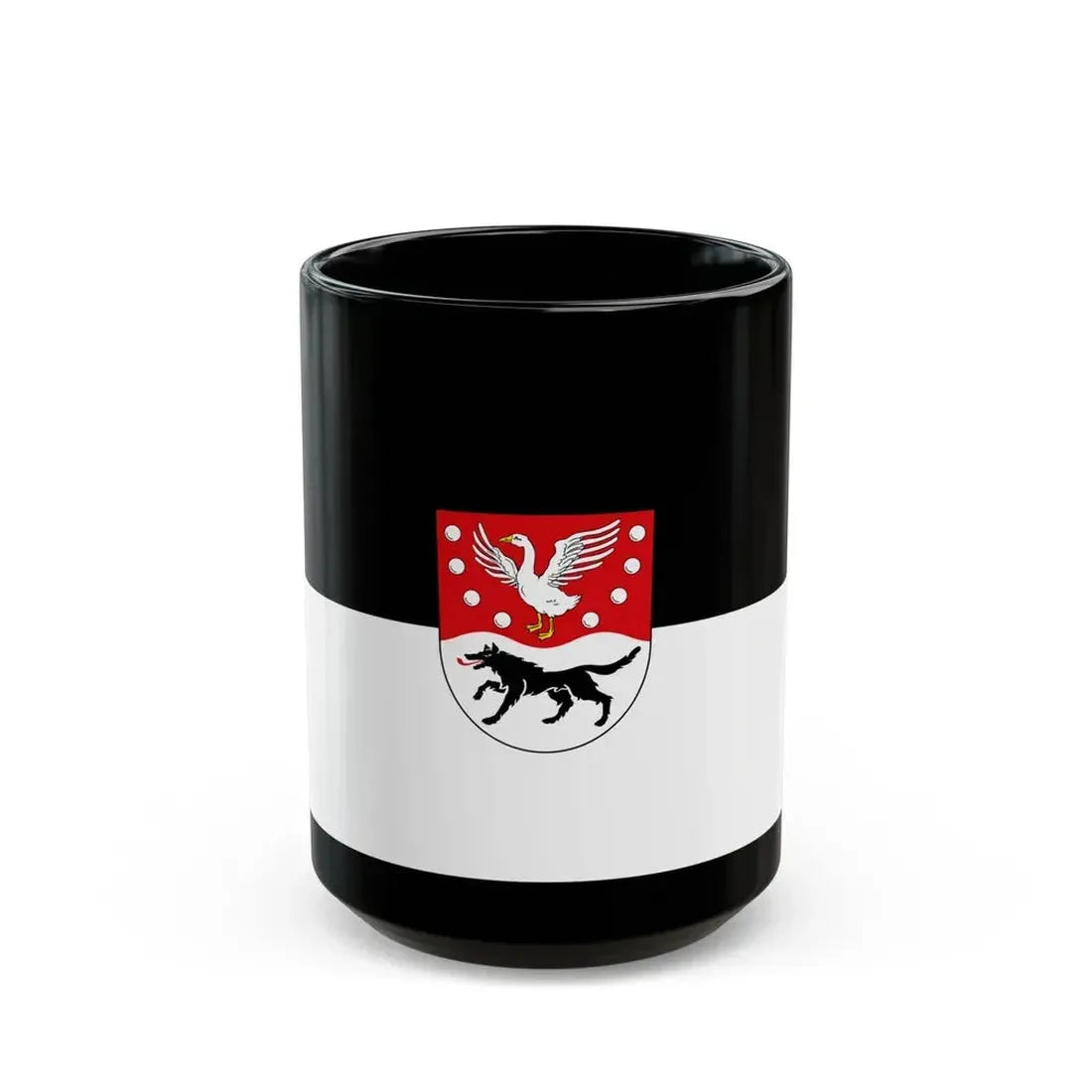 Flag of Prignitz Germany - Black Coffee Mug - Go Mug Yourself