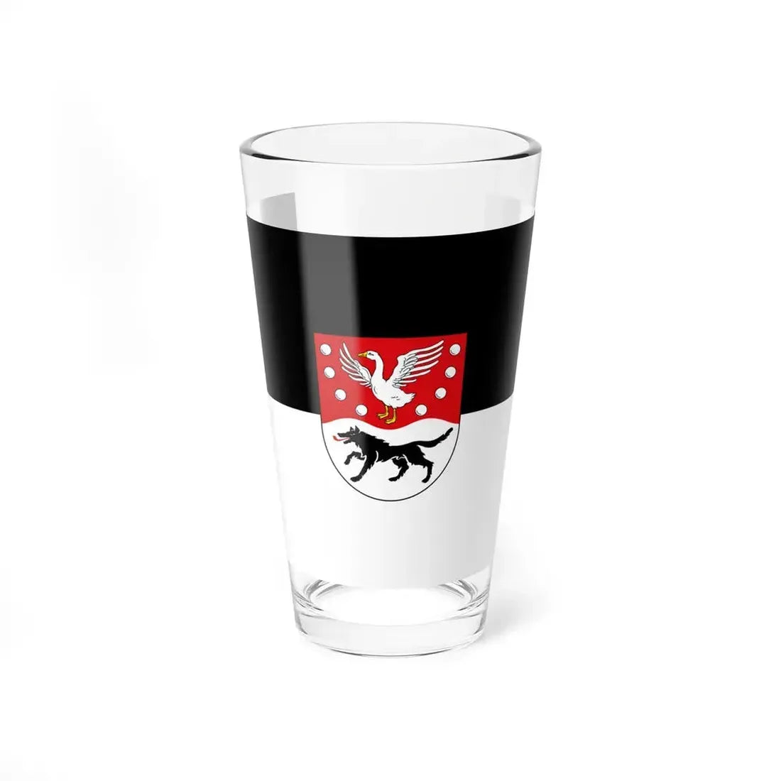 Flag of Prignitz Germany - Pint Glass 16oz 16oz - Go Mug Yourself