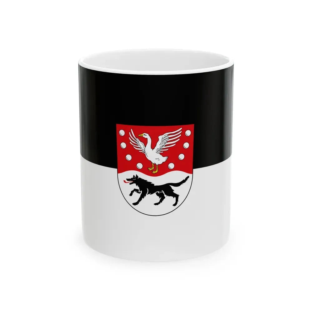 Flag of Prignitz Germany - White Coffee Mug 11oz - Go Mug Yourself